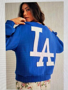 Perfect Fit LA Lettering Sweatshirt size M